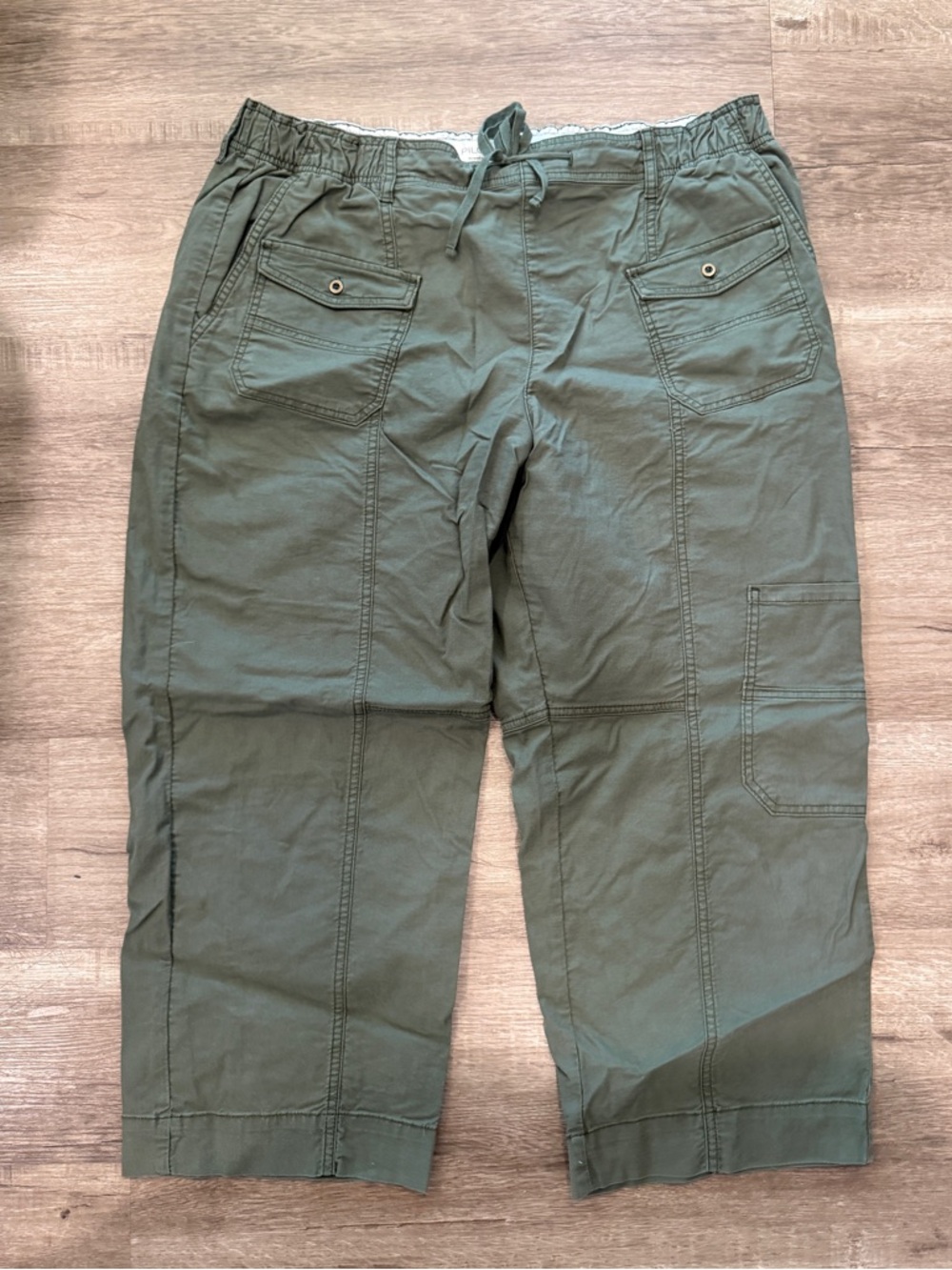 Anthropologie Pilcro Olive Green Utility Cargo Pants